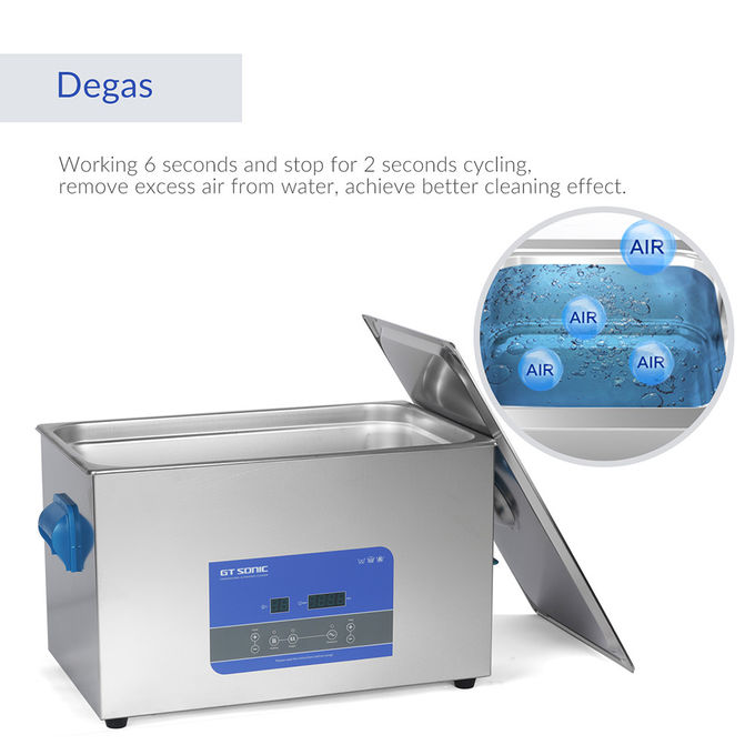 Multifunctional Large Ultrasonic Cleaner 27L Mechanical Control Timer Heater 2