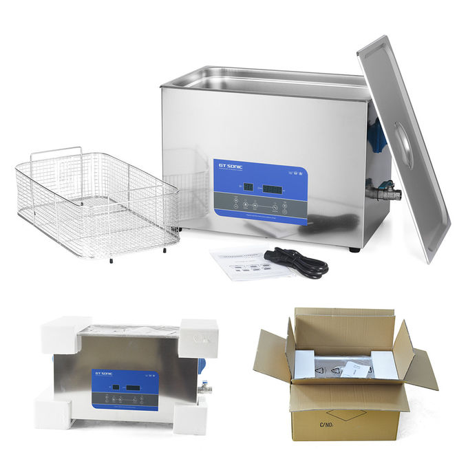GT SONIC 20L SUS304 40kHz Digital Ultrasonic Cleaner With Heating Degas 3
