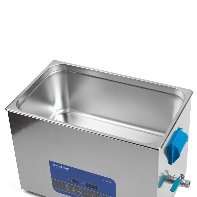 27L Tank Heated Ultrasonic Cleaner 500W LED Display Adjustable Timer 0