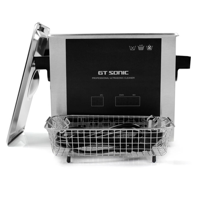 Powerful Stainless Steel Ultrasonic Cleaner 9L Digital Timer Heater 2