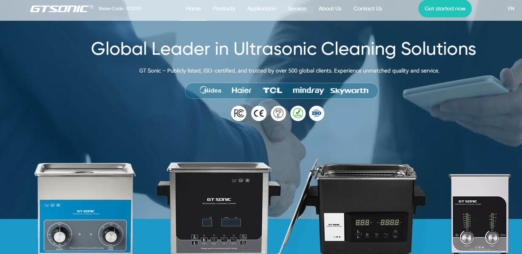 GTSONIC provides the most cost-effective ultrasonic tooth retainer cleaning machine